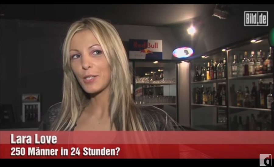 Lara Love Blowjob Weltrekord